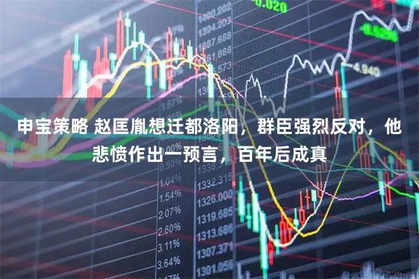 申宝策略 赵匡胤想迁都洛阳，群臣强烈反对，他悲愤作出一预言，百年后成真